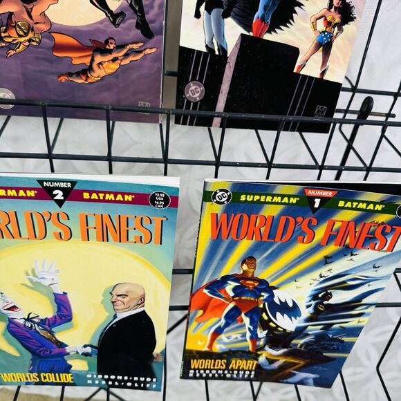 Worlds Finest 1-3 & Trinity 1-3 Lot Batman Superman Wonder Woman Prestige Format - Picture 5 of 5